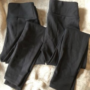 Express black leggings